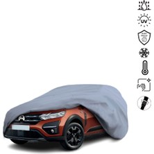 ULTRASHOP Dacia Jogger Su Geçirmez Araba Brandası Dış Mekan Oto Brandası