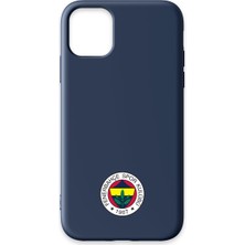 iPhone 11 Uyumlu Fenerbahçe Arma Lacivert Silikon Lisanslı Telefon Kılıfı