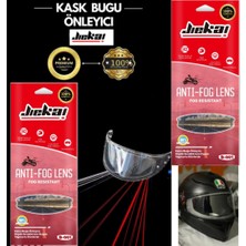 Jiekai Üniversal Motosiklet Kaskı Buğu Buhar Önleyici Pinlock (Kask Değildir)
