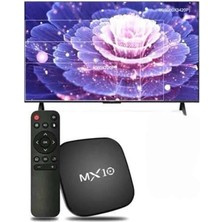 Azrlya 2.4g Wifi Tv Box Medya Oynatıcı Tv Uyumlu Mx Box Kutusu Android Tv - Lisinya