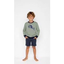Coupon Çocuk Sweatshirt / Logo Baskılı