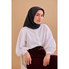 Silk Home Tivil Saf Ipek 52217 Füme Çizgi Desen