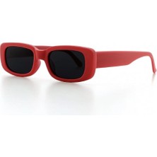 Marsilyan Kids Güneş Gözlüğü Kırmızı Cool Çerçeve UV 400 Korumalı CE Belgeli Çocuk Güneş Gözlüğü