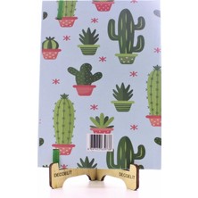 Marsilyan Lastikli Noktalı Sert Kapak Kaktüs Defter