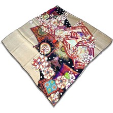 Pierre Cardin Siyah Karma Desen Sura Ipek Eşarp Ist 4210701 - 311