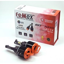 Femex Volkswagen Caddy 5 2020- Sonrası Uzun Far LED Gt Nano Plus H15