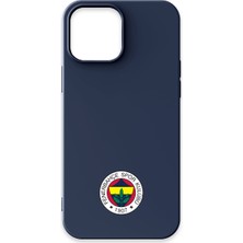 iPhone 13 Pro Uyumlu Fenerbahçe Arma Lacivert Silikon Lisanslı Telefon Kılıfı