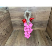 Nova Vita Salkım Sabun Doğal Musluk Sabunu El Yapımı Sarkıt Üzüm Leylak Kokulu (Pembe)