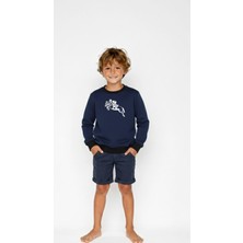 Coupon Çocuk Sweatshirt / Logo Baskılı