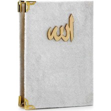 Marsilyan Kadife Yasin Çanta Boy Gri