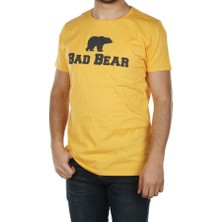 Bad Bear Bear Tee T-Shirt Hardal Logo Baskılı Erkek Tişört