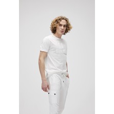 Bad Bear Bear Tee T-Shirt Snow White Beyaz Baskılı Erkek Tişört