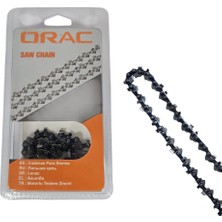 Orac Kesik Zincir 1/4” 1.1 mm 30 Diş – Mini Motorlu Testere Zinciri Ince Kılavuz