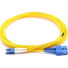OEM Sc - Lc Single Mode Dubleks Fiber Optik Patch Cord 3 Metre (5 Adet)
