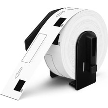 Baskistan Brother QL Serisi Uyumlu DK-11201 Standart Adres Etiketi (29mm x 90mm, 400 Adet/Rulo) - Muadil Termal Rulo