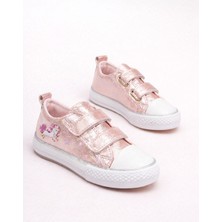 Papuccum Ortopedi Kız Çocuk Anatomik Taban Unicorn Işıklı Spor Ayakkabı