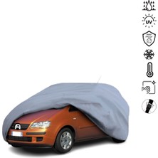 ULTRASHOP Fiat Idea Su Geçirmez Araba Brandası Dış Mekan Oto Brandası