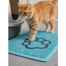 Beylini Çift Katmanlı Elekli Tuvalet Önü Konforlu Kullanım Kıvırcık Paspas Kedi Kumu Filtresi Paspas 40X60