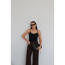 Özge Özgenç Ince Askılı Basic Atlet