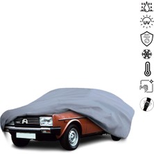 ULTRASHOP Fiat 131 Su Geçirmez Araba Brandası Dış Mekan Oto Brandası