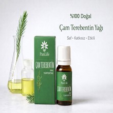 Panlife Çam Terebentin Yağı 10 ml %100 Doğal – Saf & Katkısız Aromaterapi Yağı( Eczacı Kuruluşudur.)