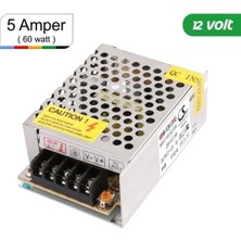 Cortex 12 Volt 5 Amper Metal Adaptör