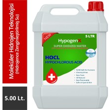 HypogenX Genel Temizlik Solüsyonu - 5 Litre Sprey Başlıklı (Hipokloröz Asit Bazlı,Alkolsüz)