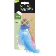 Indispensablely M-Pets Charmy Firefly Catnipli Tüylü Top Kedi Oyuncağı 13 cm
