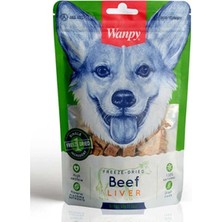 Indispensablely Wanpy Kurutulmuş Dana Ciğerli Köpek Ödül Maması 1 Adet 40 gr