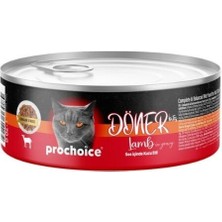 Indispensablely Prochoice Döner Bites Sos Içinde Kuzu Etli Yetişkin Konserve Kedi Maması 70 gr 1 Adet