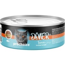 Indispensablely Prochoice Döner Bites Sos Içinde Ton Balıklı Yetişkin Konserve Kedi Maması 70 gr 1 Adet