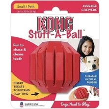 Indispensablely Kong Stuff A Ball Çok Amaçlı Kauçuk Köpek Oyuncağı Small