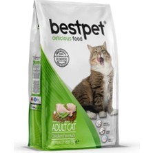Indispensablely Bestpet Tavuklu Pirinçli Yetişkin Kedi Maması 15 kg