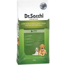 Indispensablely Dr.sacchi Kuzu Etli Düşük Tahıllı Yetişkin Köpek Maması 12 kg