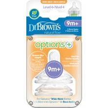 İSMİYLEAL Ismiyl Geniş Ağız 4.evre 2'li Silikon Biberon Emziği 255669