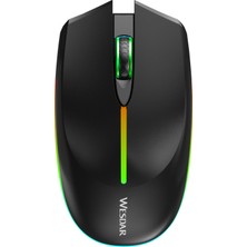Wesdar X536 Rgb Sessiz Çift Modlu (2.4g + Bluetooth) Mouse