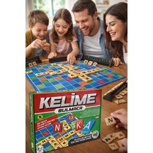 Ahşap Kelime Üretme Oyunu | Dil Gelişimi ve Zeka Geliştirici Eğitici Oyun