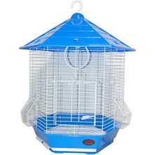 Indispensablely Dayang Altıgen Kuş Kafesi 44.6X39X53.5 cm