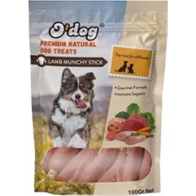 Indispensablely O Dog Kuzu Eti Sargılı Çubuk Köpek Ödül Maması 1 Adet 100 gr