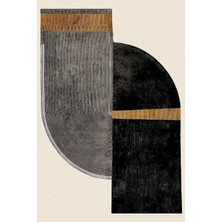 Kilim Home Mars 26 Halı Bej Tonlarında Salon Halısı Pelüş ve Iskandinav Halı Dekorafif Yıkanabilir