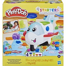 İSMİYLEAL Ismiyl F8804 Play-Doh Starters Eğlenceli Uçak Oyun Seti +3 Yaş 255669