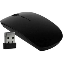Herşeytrend Siyah Wireless Kablosuz Sessiz Mouse Bluetooth Bağlantılı