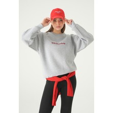 Rays Gri Cherry On Top Baskılı Sweat 1041