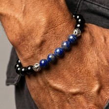 THEIA GemWorks Vornn - Lapis Lazuli & Oniks Bileklik