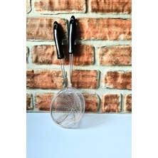 Elegancev Ikili Paslanmaz Kevgir Seti-(12-14 Cm)-Siyah