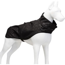 Indispensablely Lindo Dogs Softshell Black Skull Köpek Yağmurluğu Siyah Beden 2