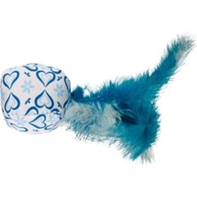 Indispensablely Flamingo Tüylü Top Kedi Oyuncağı 12X5X16 cm