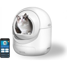 Eva Smart EVA S2 Pro | 210L Akıllı Kedi Tuvaleti (15 Gün Temizlik, Wi‑Fi & LTE Kumanda, Otomatik Temizleme)