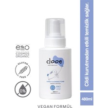 Clooe Organik El Temizleme Köpüğü (480ML) - Çocuk & Yetişkin - Yaban Mersini, Aloe Vera, Meyan Kökü