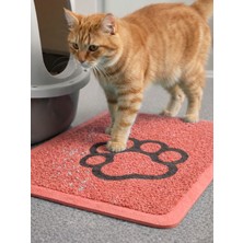 Beylini Çift Katmanlı Elekli Tuvalet Önü Konforlu Kullanım Kıvırcık Paspas Kedi Kumu Filtresi Paspas 40X60